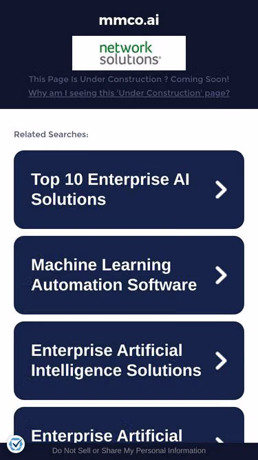 Screenshot of mmco.ai