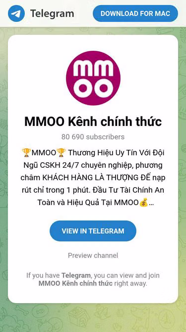 Screenshot of mmoo.bet