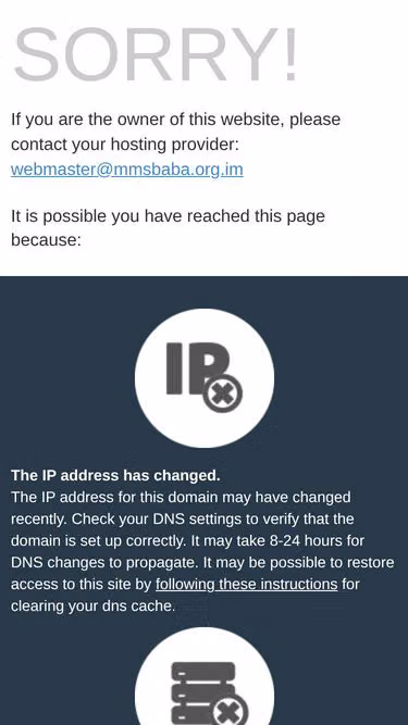 Screenshot of mmsbaba.org.im