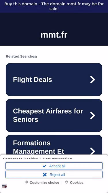 Screenshot of mmt.fr