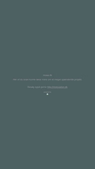 Screenshot of moaa.dk