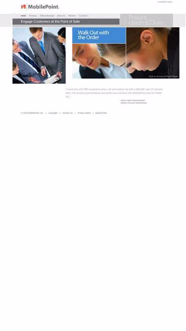 Screenshot of mobilepoint.com