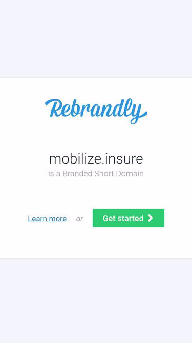 Screenshot of mobilize.insure