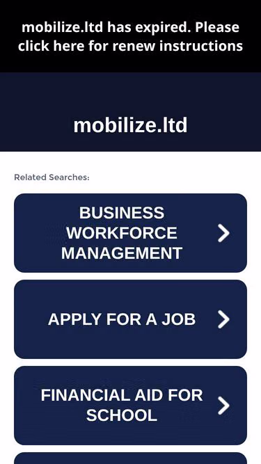 Screenshot of mobilize.ltd