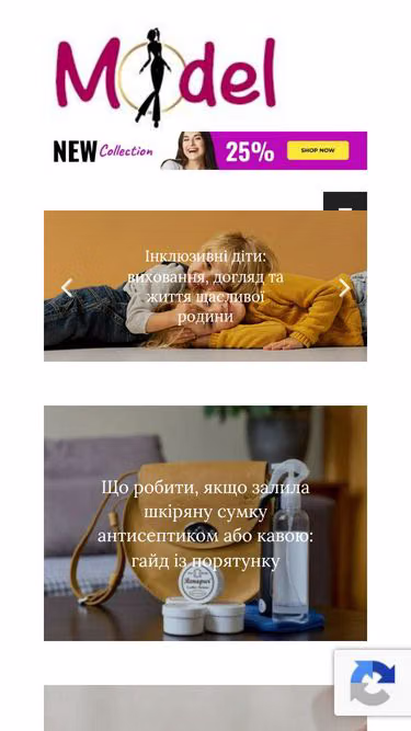 Screenshot of model.kyiv.ua