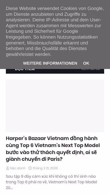 Screenshot of model.vn