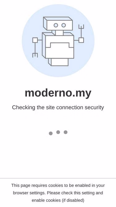 Screenshot of moderno.my