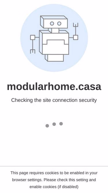 Screenshot of modularhome.casa