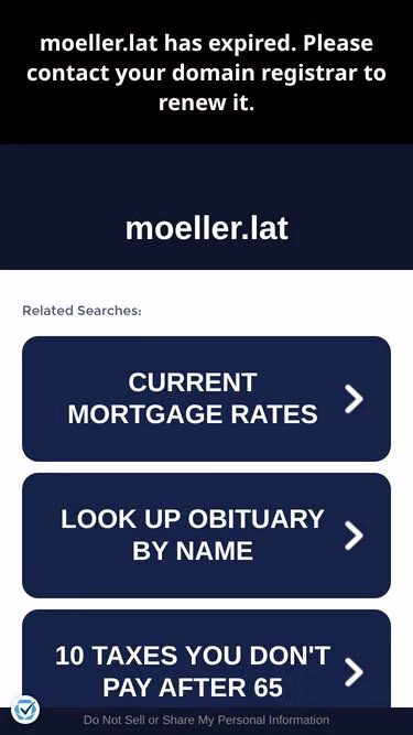 Screenshot of moeller.lat