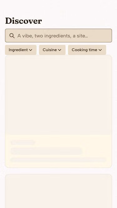 Screenshot of mofu.cooking