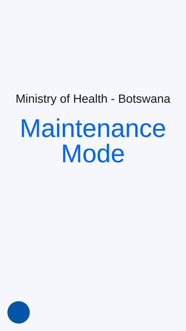 Screenshot of moh.org.bw