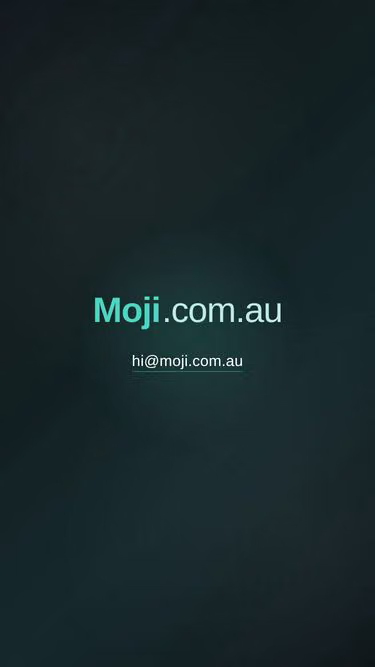 Screenshot of moji.com.au