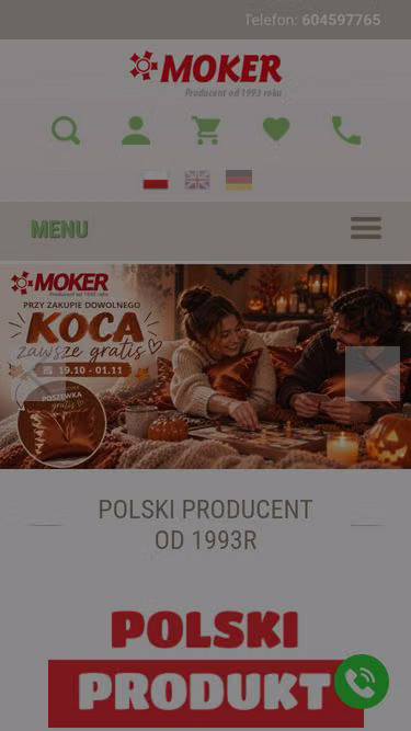 Screenshot of moker.eu