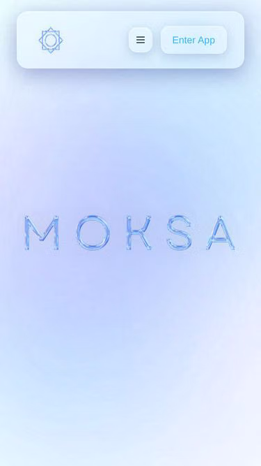 Screenshot of moksa.finance
