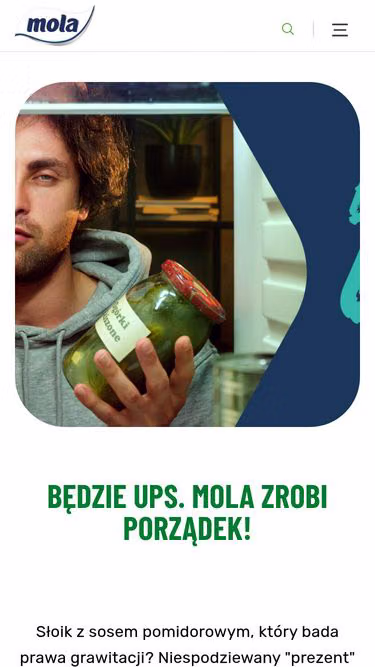 Screenshot of mola.eu