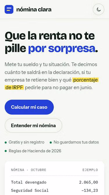 Screenshot of mola.tax