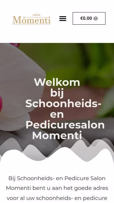 Screenshot of momenti.nl