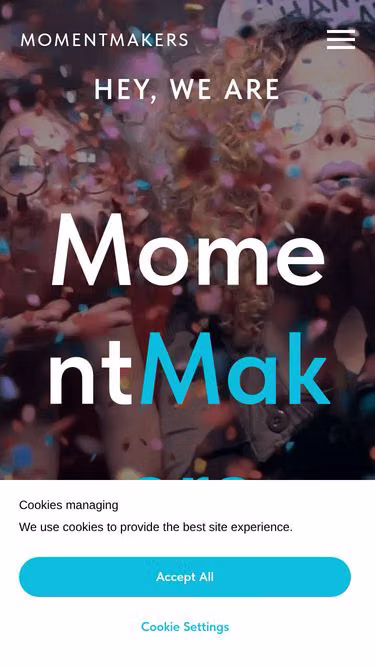 Screenshot of momentmakers.cy