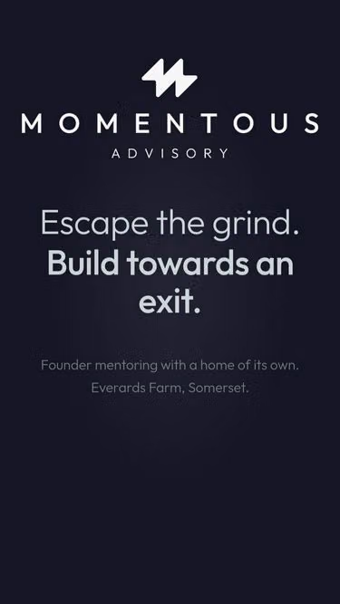 Screenshot of momentous.co.uk