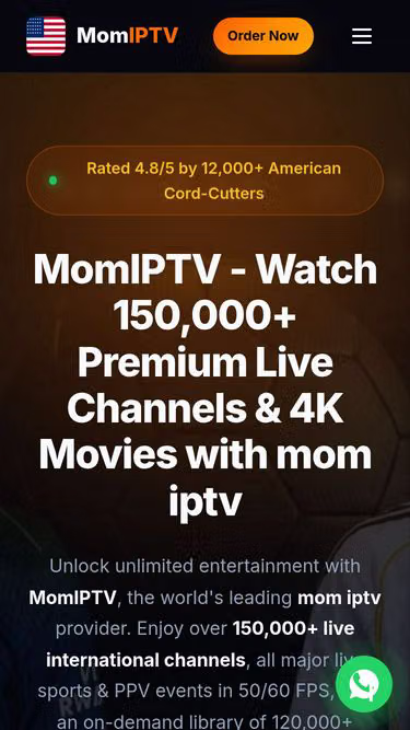 Screenshot of momiptv.vip