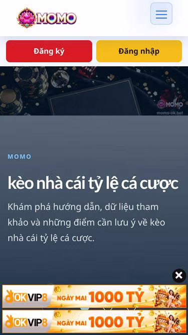 Screenshot of momo-ok.bet