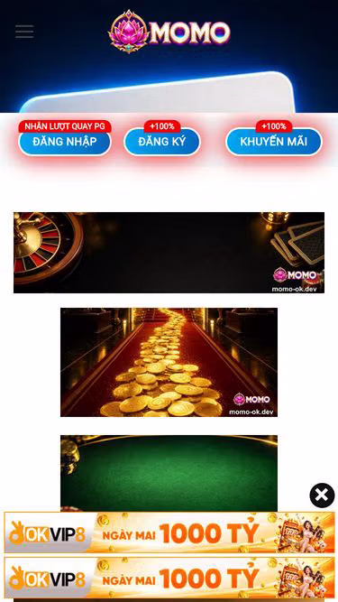 Screenshot of momo-ok.dev