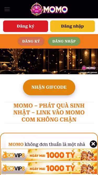 Screenshot of momo-ok.games