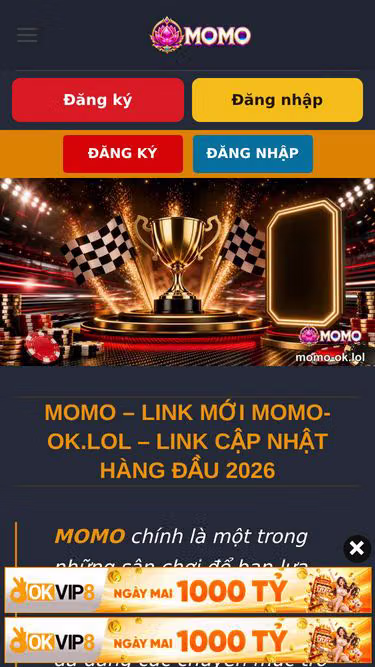 Screenshot of momo-ok.lol