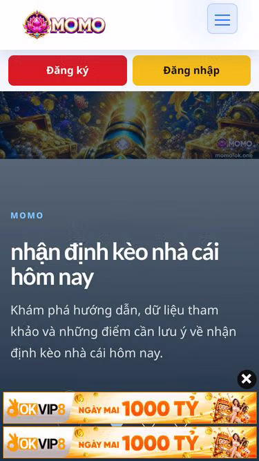 Screenshot of momo-ok.one