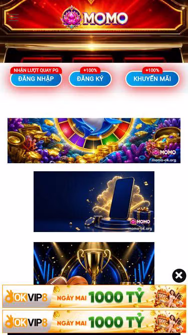 Screenshot of momo-ok.org