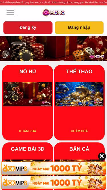 Screenshot of momo-ok.win
