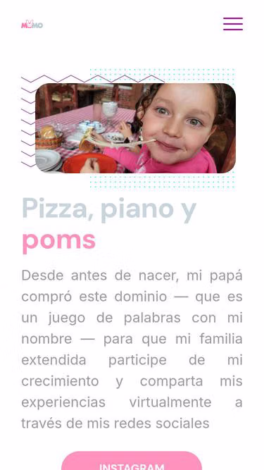 Screenshot of momo.mx