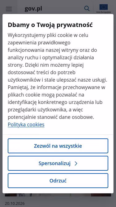 Screenshot of mon.gov.pl