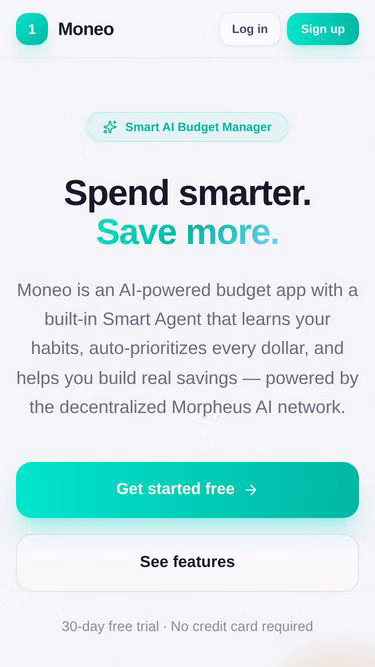 Screenshot of moneo.one