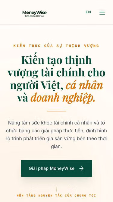 Screenshot of moneywise.vn