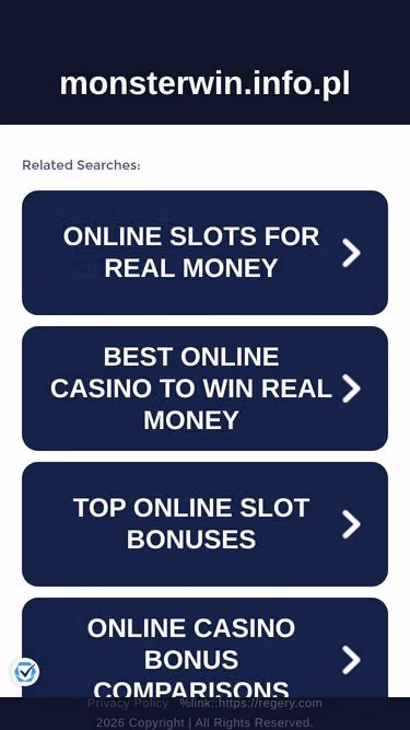 Screenshot of monsterwin.info.pl