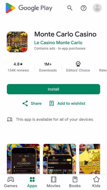 Screenshot of monte-carlo.mom