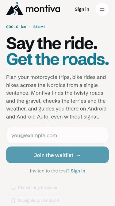 Screenshot of montiva.app