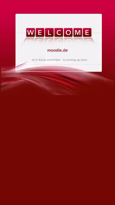 Screenshot of moodie.de