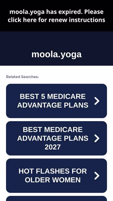 Screenshot of moola.yoga