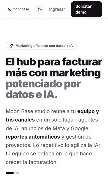 Screenshot of moonbase.lat