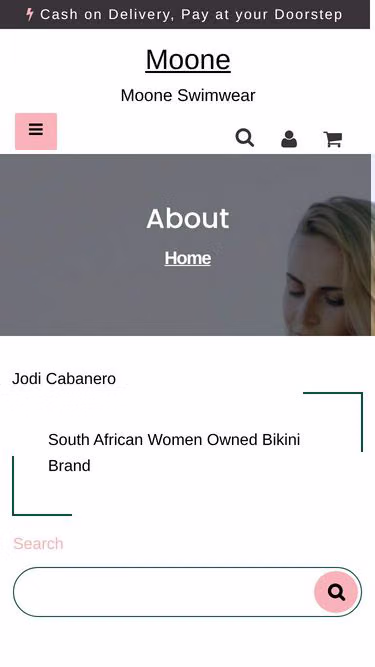 Screenshot of moone.co.za