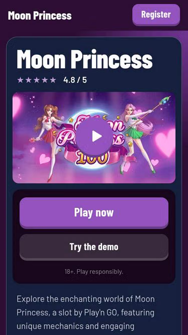 Screenshot of moonprincess.blog