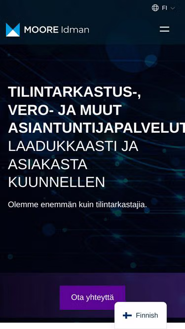 Screenshot of moore.fi