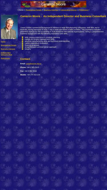 Screenshot of moore.net.nz