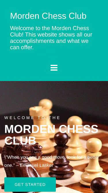 Screenshot of morden.org