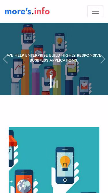 Screenshot of mores.info