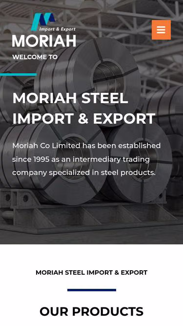 Screenshot of moriah.co.nz