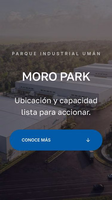 Screenshot of moro.mx