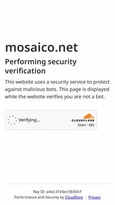 Screenshot of mosaico.net